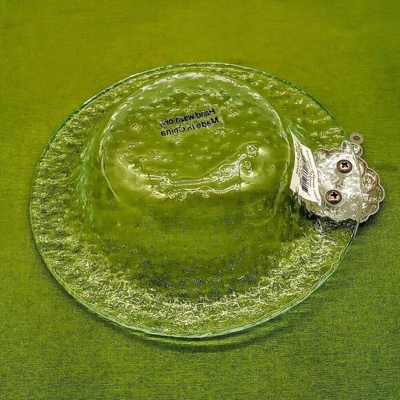 Mud Pie Ornament Holiday Glass Condiment Bowl NWT - Picture 4 of 5